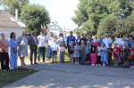 В Жердевском парке «Патриот» прошла торжественная церемония поднятия флага России..