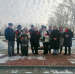 В сёлах Жердевского муниципального округа прошли церемонии возложения цветов к мемориалам памяти воинам, погибшим в годы Великой Отечественной войны 1941-1945гг., посвященные Дню защитнику Отечества..