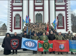 Команда Жердевского колледжа сахарной промышленности приняла участие в комплексном марш-броске на 5 километров, посвящённом Дню памяти героев-десантников 6-й парашютно-десантной роты 76-й ВДД..