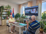 Прием граждан Жердевского муниципального округа в режиме видеоконференцсвязи..