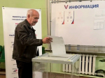 Сегодня исполнил свой гражданский долг и проголосовал на избирательном участке!.